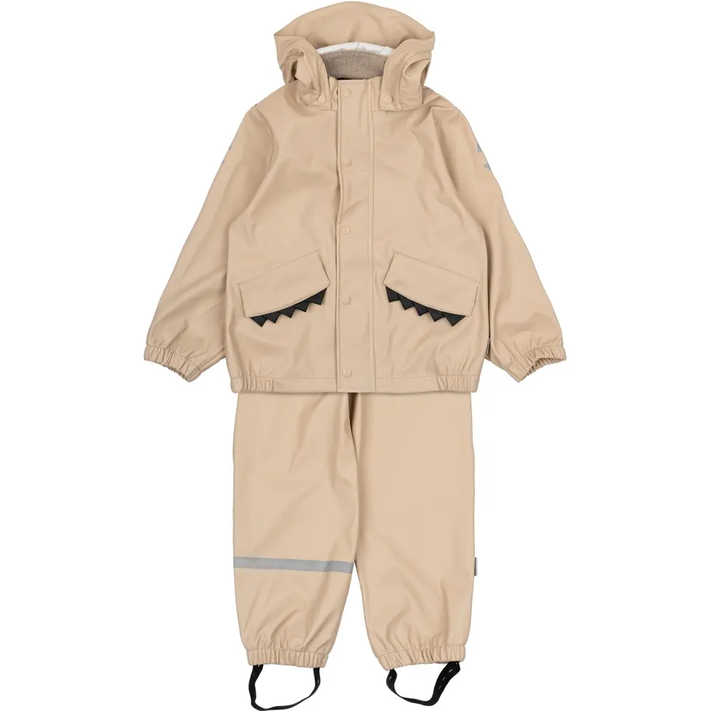 Beige Regntøj Dyr Doeskin Mdr - Mikk-line Regntøj  - 5715073513962