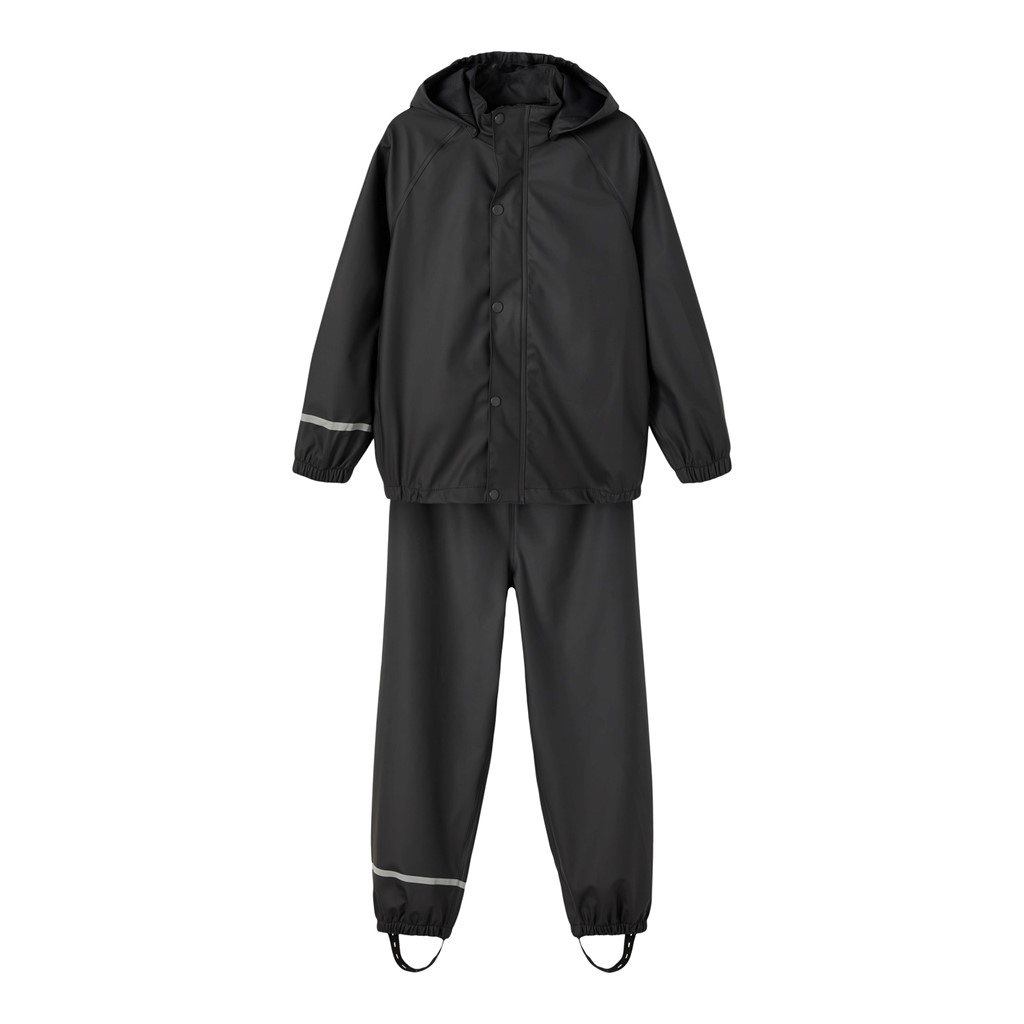 Sort Name Regntøj Black - Name It Regntøj  - 5715103397777