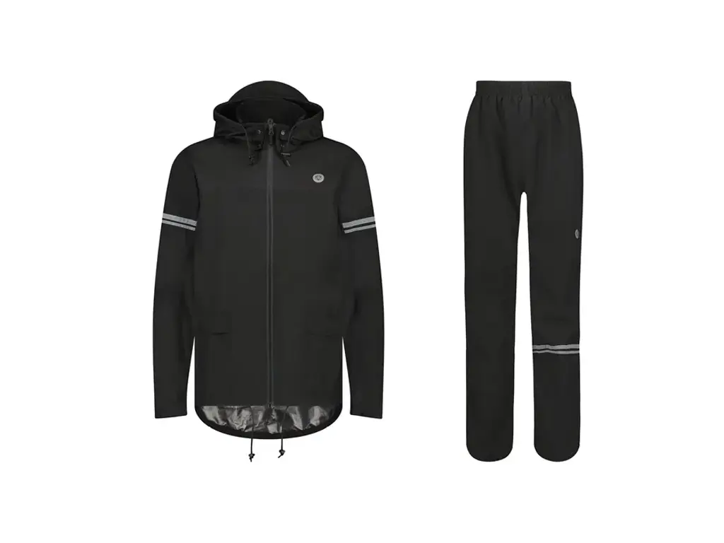 Sort Agu Essential Original Rain Suit Regnsæt - Agu Regntøj  - 8717565658158