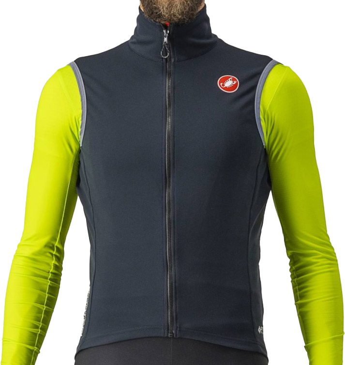 Sort Castelli Perfetto Ros Vest - Castelli Regntøj  - 8050949730683