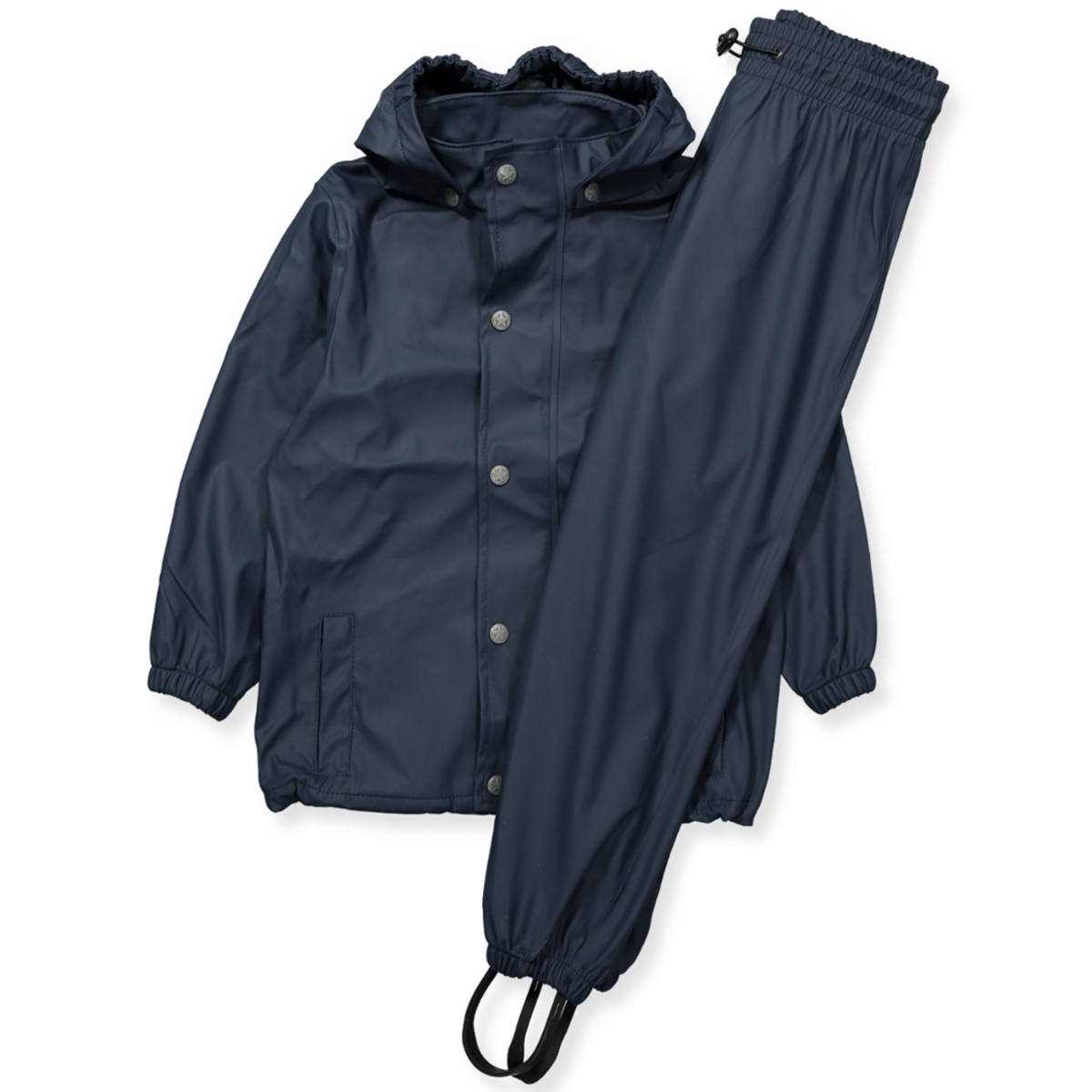 Navy Gummi Regntøj 104 - En Fant Regntøj  - 5713460722645
