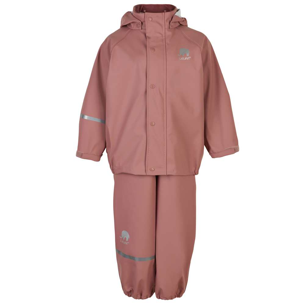 Rosa Burlwood Regntøj - Celavi Regntøj  - 5714625593254