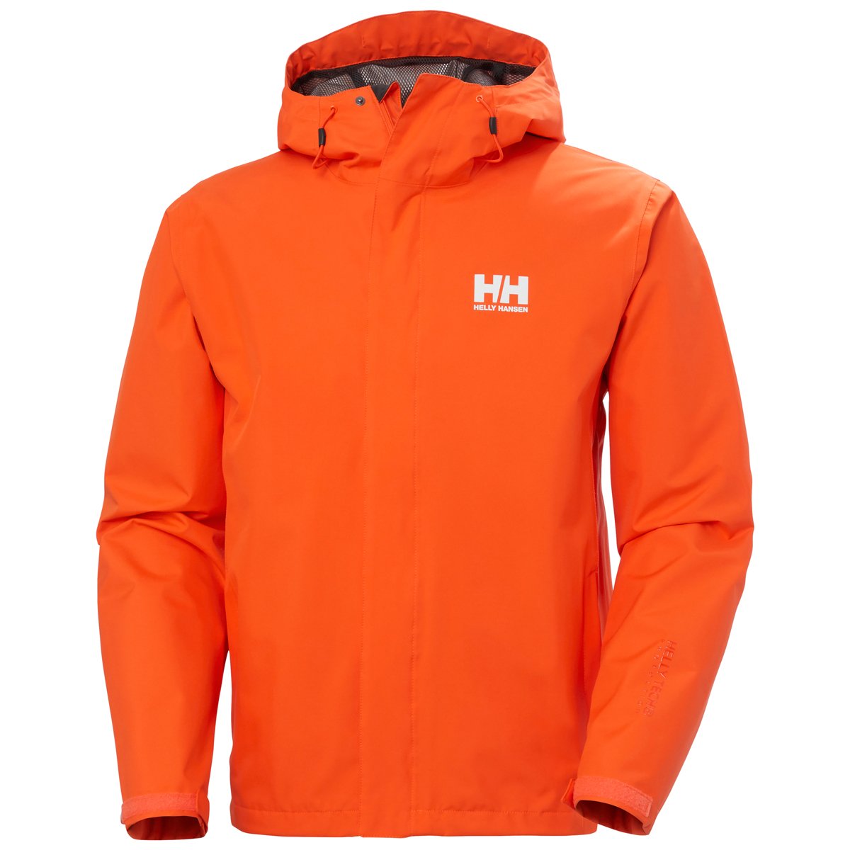Helly Hansen Seven Regnjakke Herre Flame - Helly Hansen Regntøj