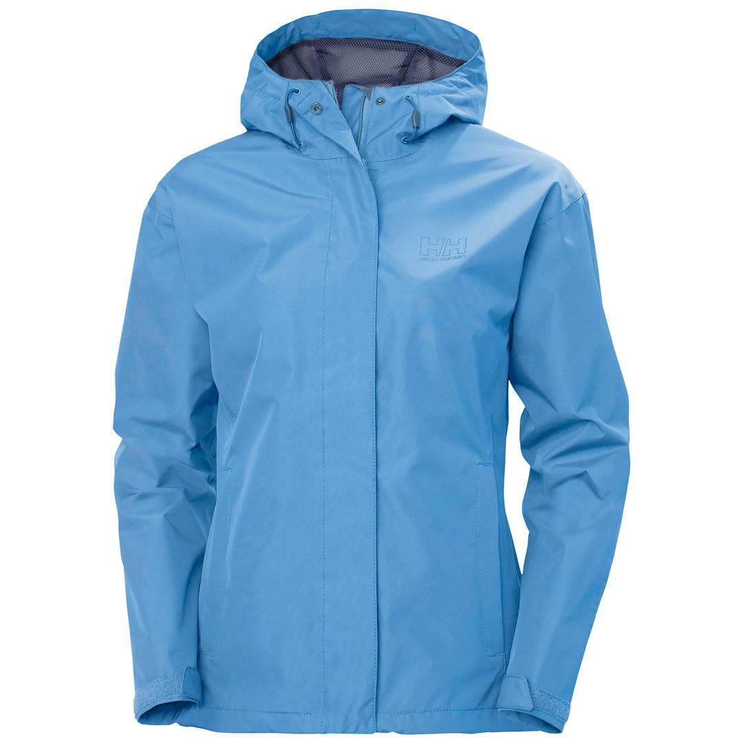 Helly Hansen Seven Regnjakke Dame Skagen Blue - Helly Hansen Regntøj