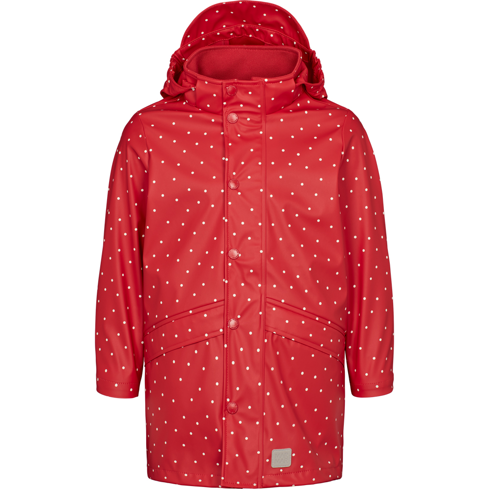 Rød October Regnjakke - Marmar Regntøj  - 5715522185740