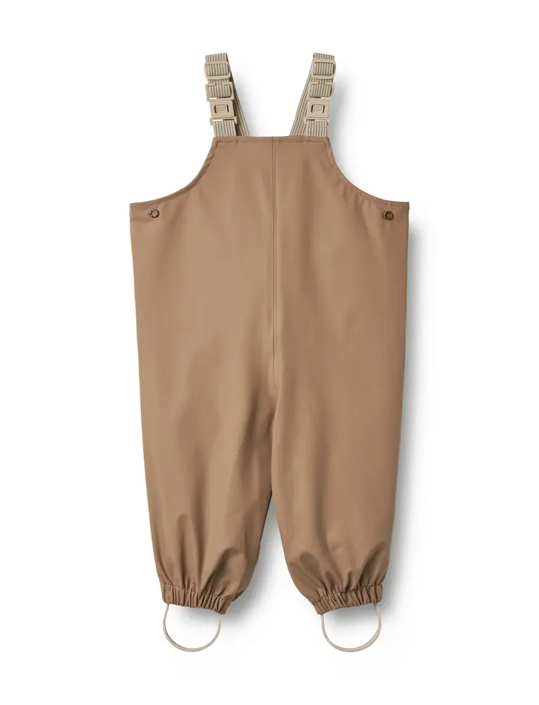 Brun Regnbukser Charlo Overall 3002 - Wheat Regntøj  - 5715596265836