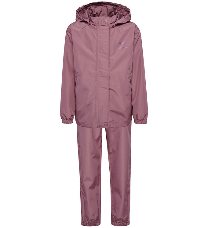 Lilla Hummel Regntøj Hmlnessie Dusky Orchid - Hummel Regntøj  - 5715454730315