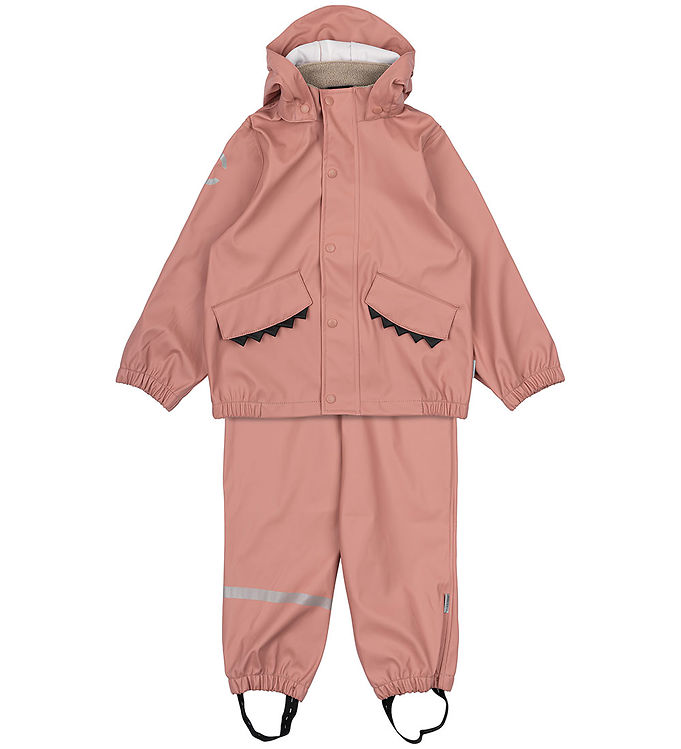 Rosa Mikk Line Regntøj Seler Animal Ash Rose - Mikk-line Regntøj  - 5715073513696