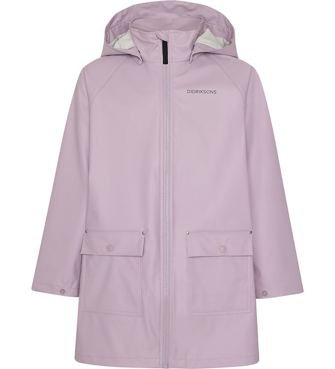 Lilla Didriksons Regnjakke Giga Dusty Lilac - Didriksons Regntøj  - 7333371328132