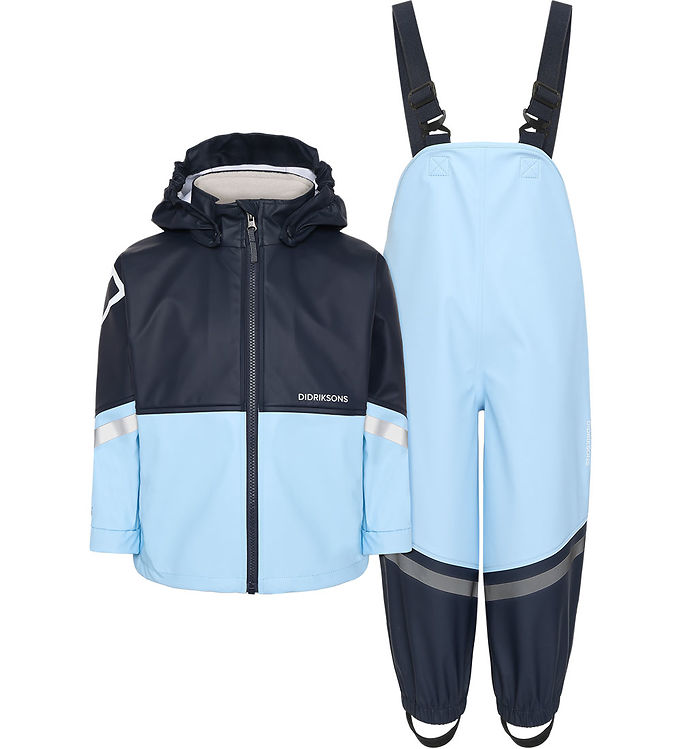 Blå Didriksons Regntøj Seler Waterman Light Sea Blue - Didriksons Regntøj  - 7333371339558