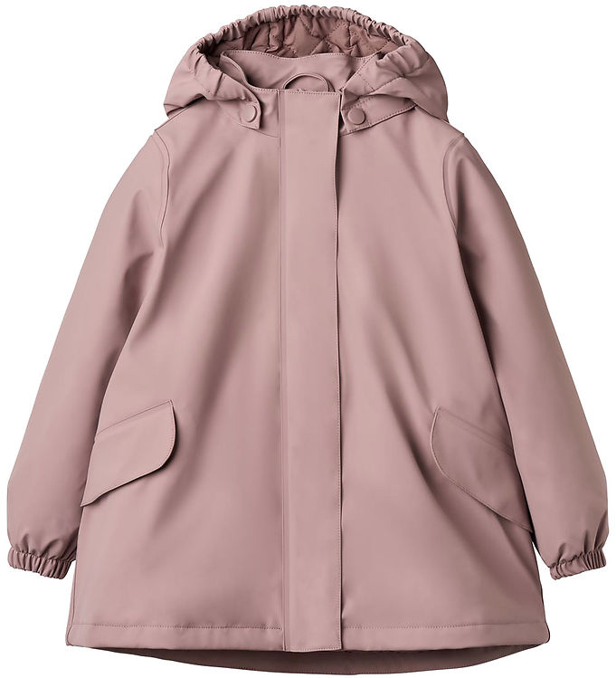 Lilla Wheat Regnjakke Termo Rika Dusty Lavender - Wheat Regntøj  - 5715596141840