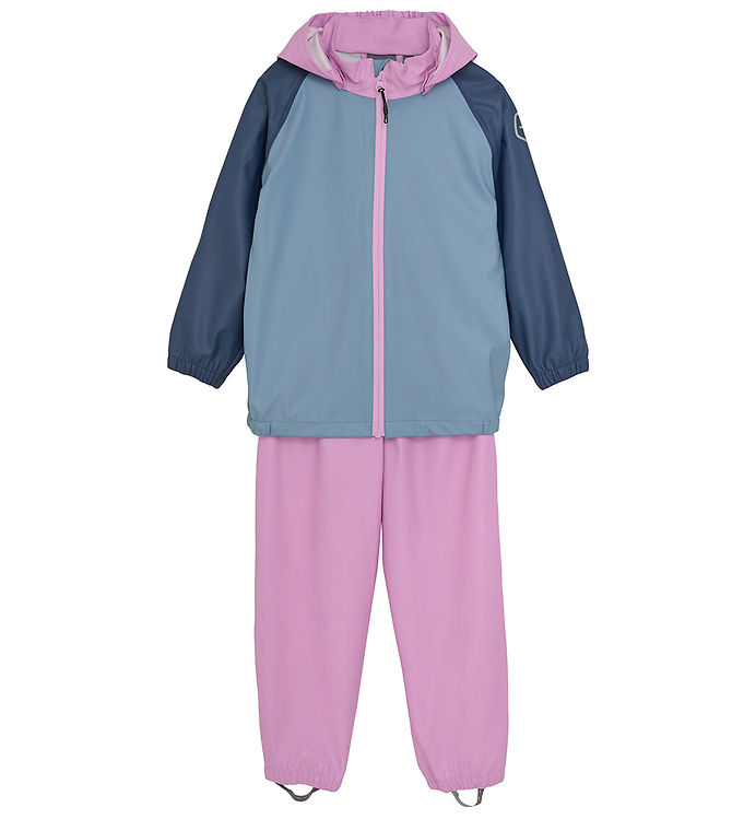 Blå/Lilla Color Kids Regntøj Orchid - Color Kids Regntøj  - 5713438224379