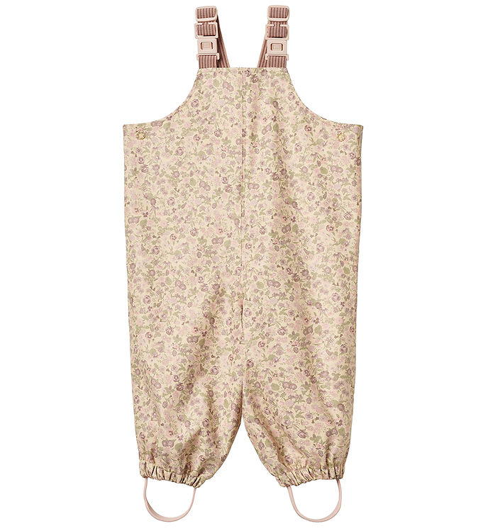 Beige Wheat Regnbukser Seler Charlo Rose Flower Field - Wheat Regntøj  - 5715596142526