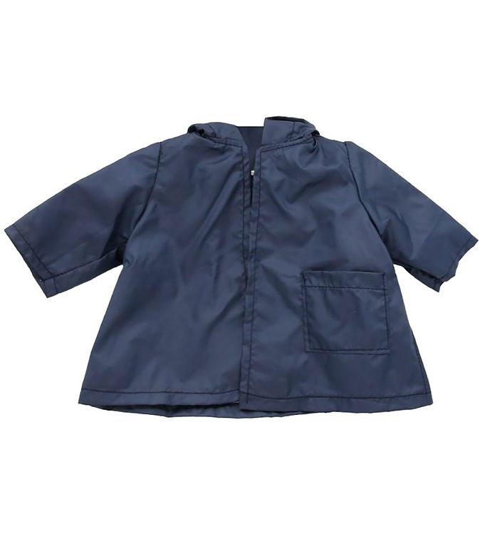 Blå Asi Dukketøj Regnjakke Navy Blue - Asi Regntøj  - 8435384426900