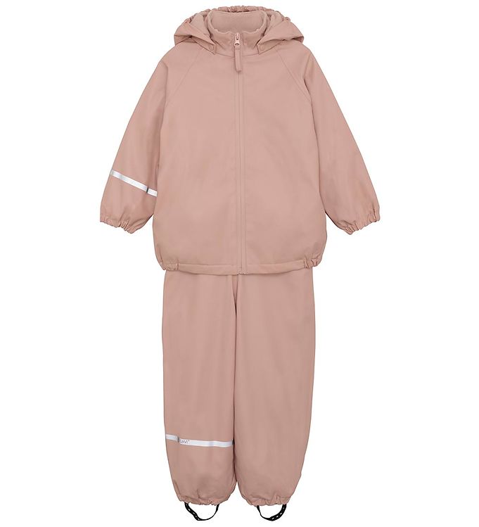 Rosa Celavi Regntøj Fleece Recycle Misty Rose - Celavi Regntøj  - 5714999228691