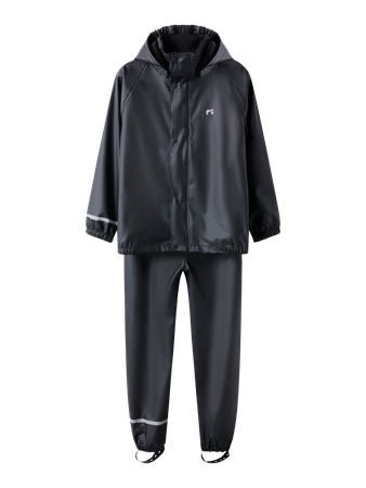 Sort Name Regntøj Black - Name It Regntøj  - NKNDRY10 RAIN SET FO
