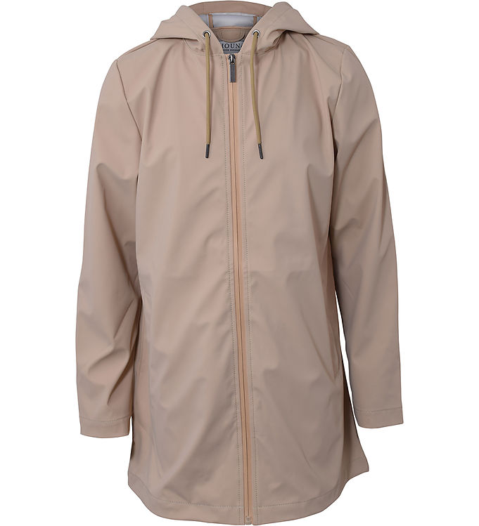Beige Hound Regnfrakke Sand - Hound Regntøj  - 5711447666012