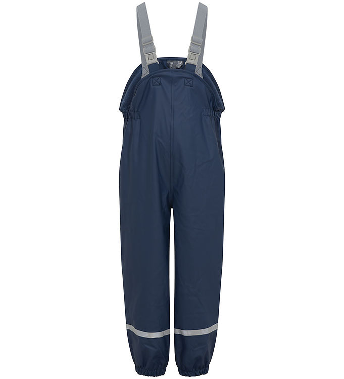 Blå Color Kids Regnbukser Fleece Seler Dress Blues - Color Kids Regntøj  - 5714625457266