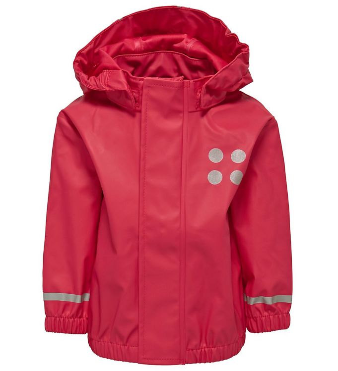 Rosa Lego Wear Regnjakke Mørk Pink - LegoÂ® Wear Regntøj  - 5700067438017