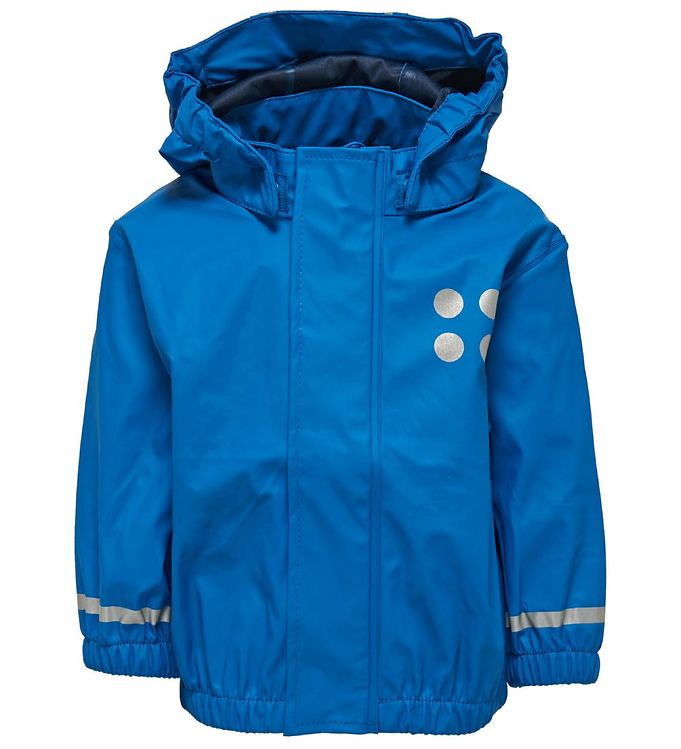 Blå Lego Wear Regnjakke - LegoÂ® Wear Regntøj  - 5700067438383