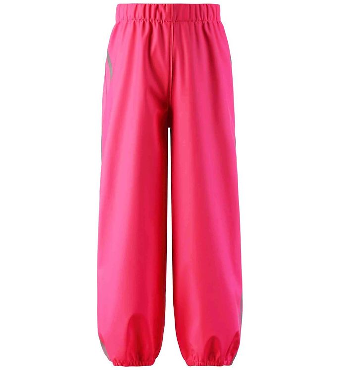 Rosa Reima Regnbukser Oja Neon Pink - Reima Regntøj  - 6438429110453