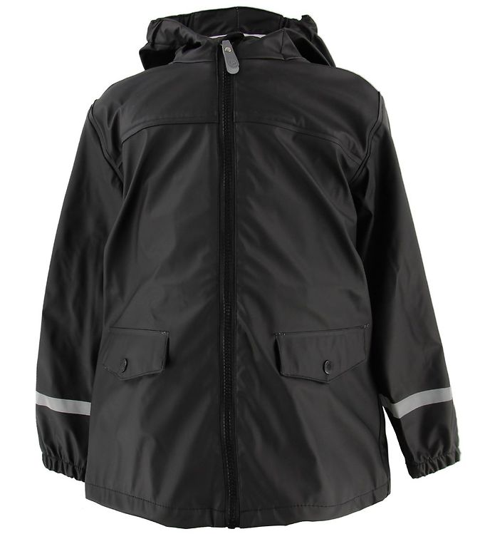 Sort Color Kids Regnjakke Eldon - Color Kids Regntøj  - 5711309260723