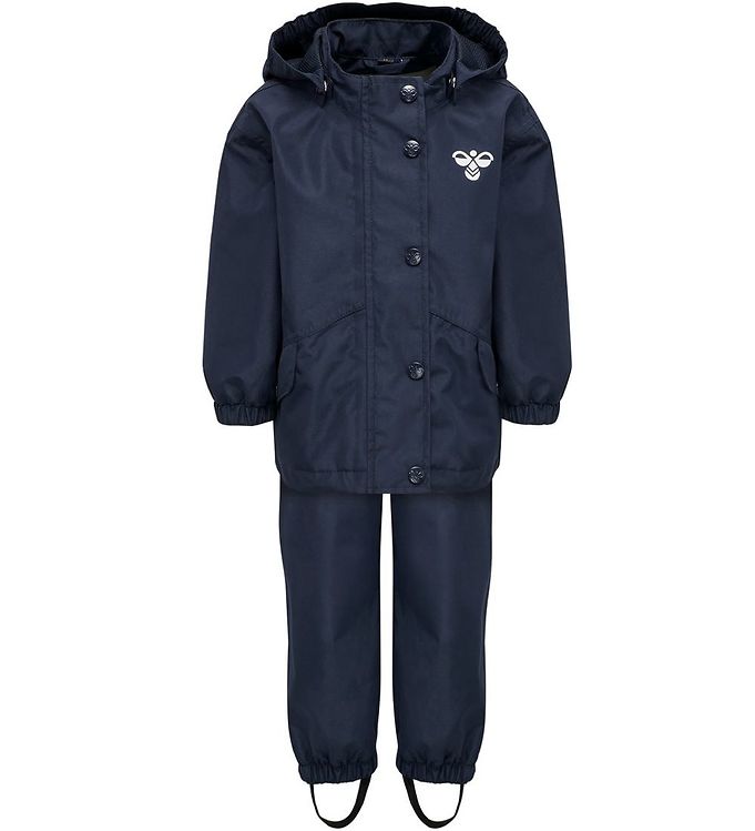 Blå Hummel Regntøj Hmlreva Mini Navy - Hummel Regntøj  - 5700496687413