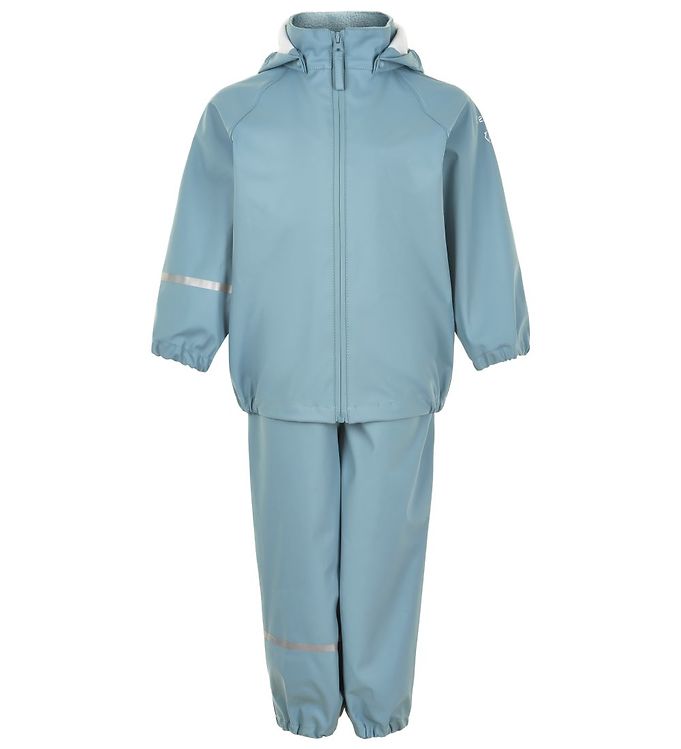 Blå Celavi Regntøj Seler Recycled Smoke Blue - Celavi Regntøj  - 5714625169763