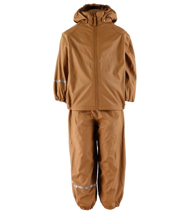 Brun Celavi Regntøj Seler Fleece Recycle Rubber - Celavi Regntøj  - 5714625594336