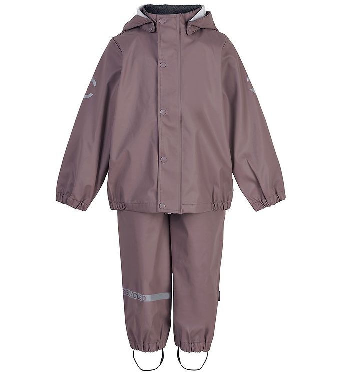 Rosa Mikk Line Regntøj Seler Recycled Twilight Mauve - Mikk-line Regntøj  - 5715073209124