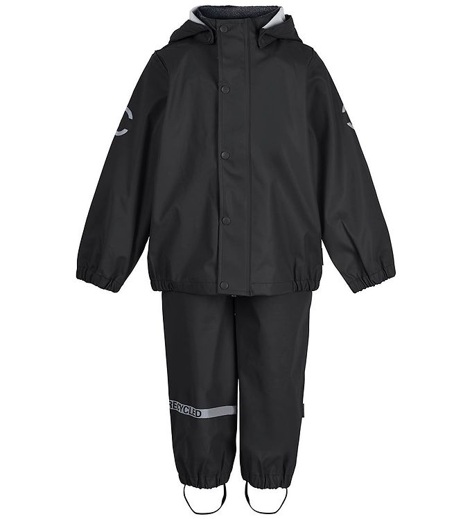 Sort Mikk Line Regntøj Seler Recycled Black - Mikk-line Regntøj  - 5715073211103