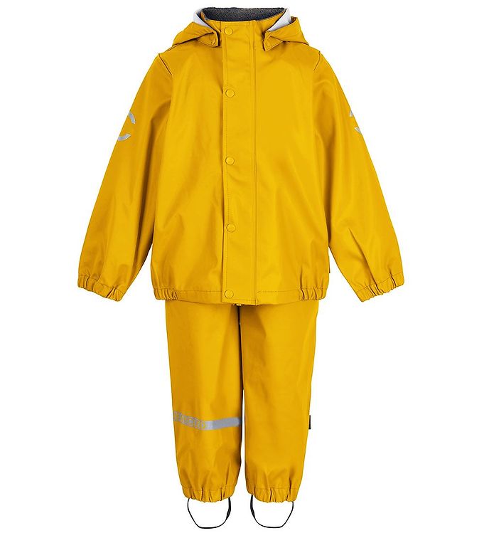 Gul Mikk Line Regntøj Seler Recycled Sunflower - Mikk-line Regntøj  - 5715073210908