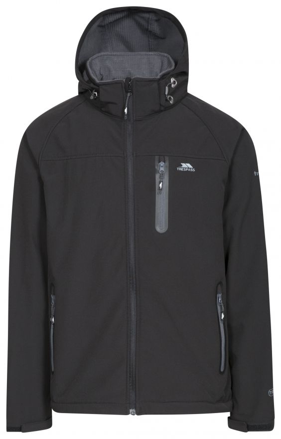 Grøn Accelerator Softshell Skaljakke Fra Trespass - Trespass Regntøj