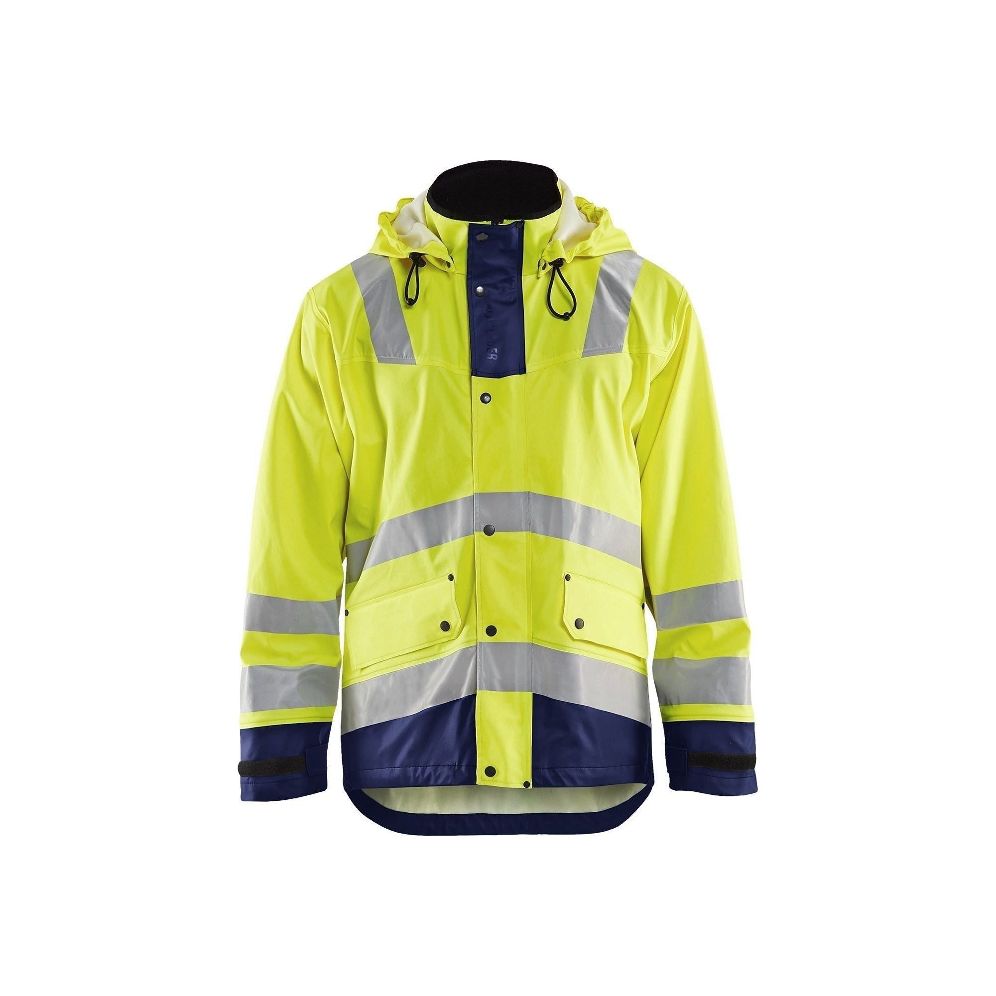 BlÅklder 4302 High Vis Regnjakke Level Herre - BlÅklÄder Regntøj  - 7330509570708