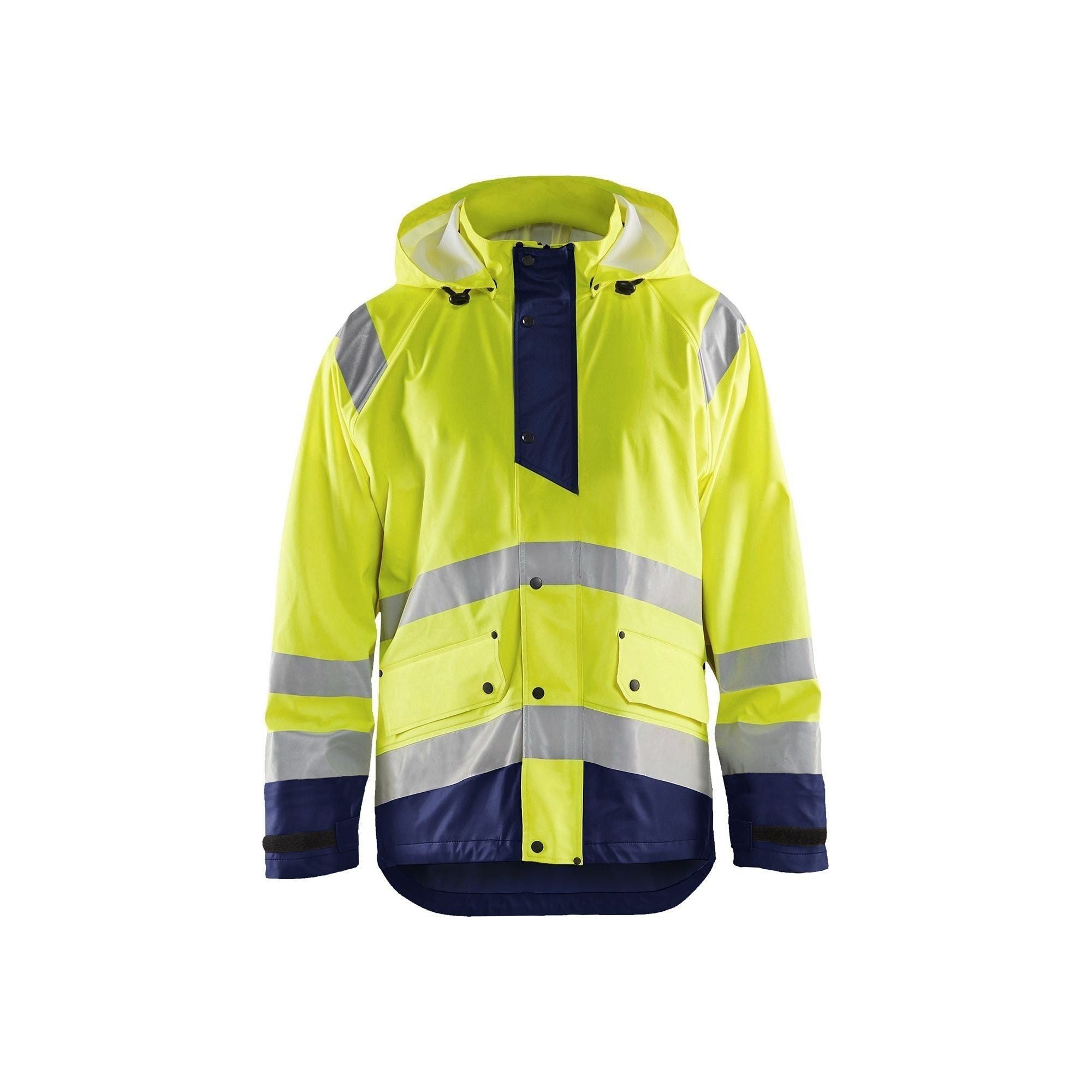 BlÅklder 4323 High Vis Regnjakke Level Herre - BlÅklÄder Regntøj  - 7330509656402