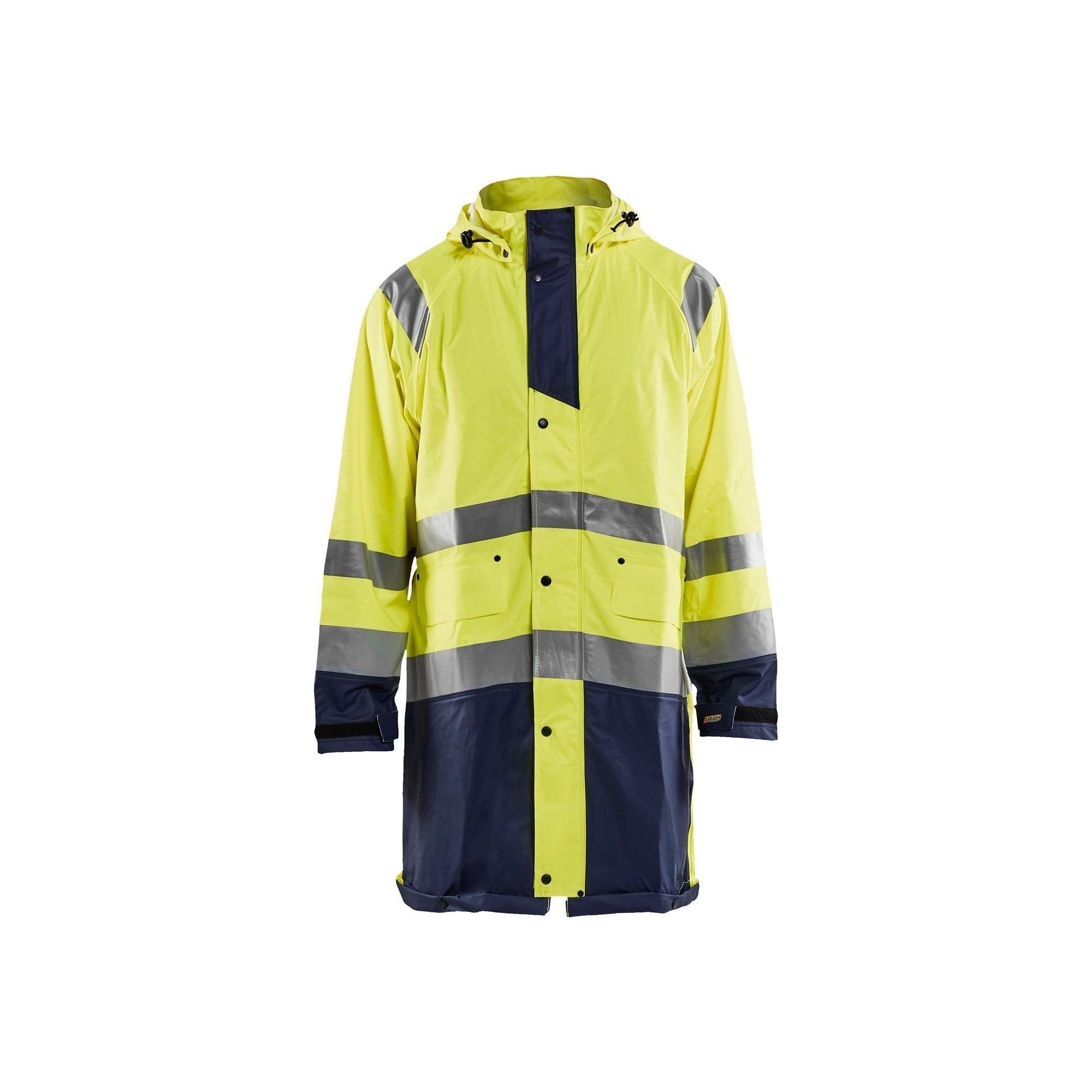 BlÅklder 4324 High Vis Regnjakke Level Herre - BlÅklÄder Regntøj  - 7330509571217