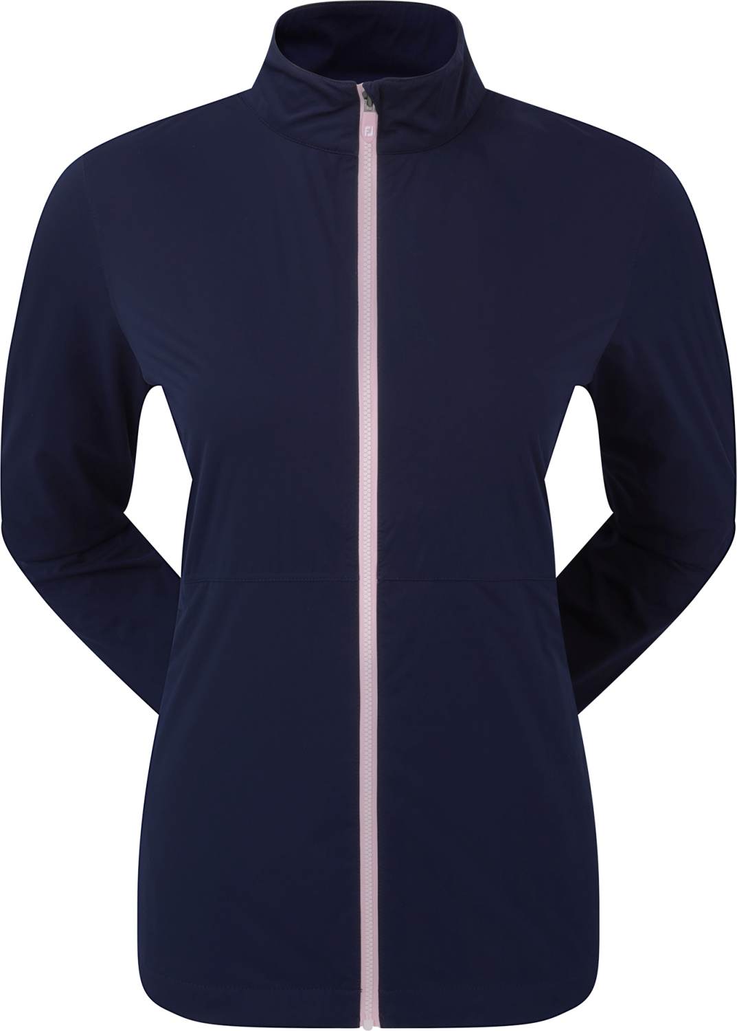 Navy Footjoy Hydroknit 2023 Dame Regnjakke Str - Footjoy Regntøj  - 0084984021862