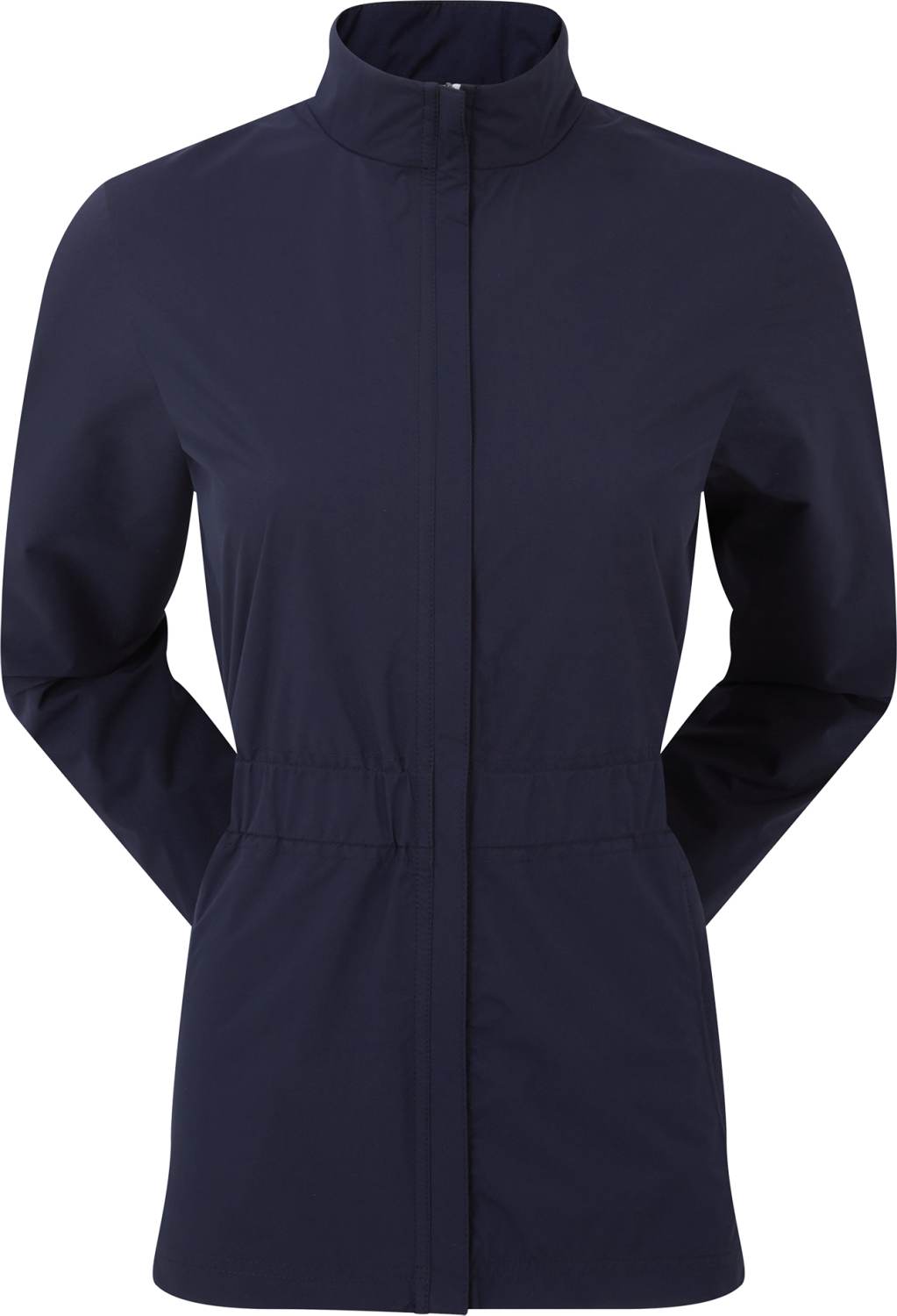 Navy Footjoy Hydrolite 2023 Dame Regnjakke Str - Footjoy Regntøj  - 0084984021633