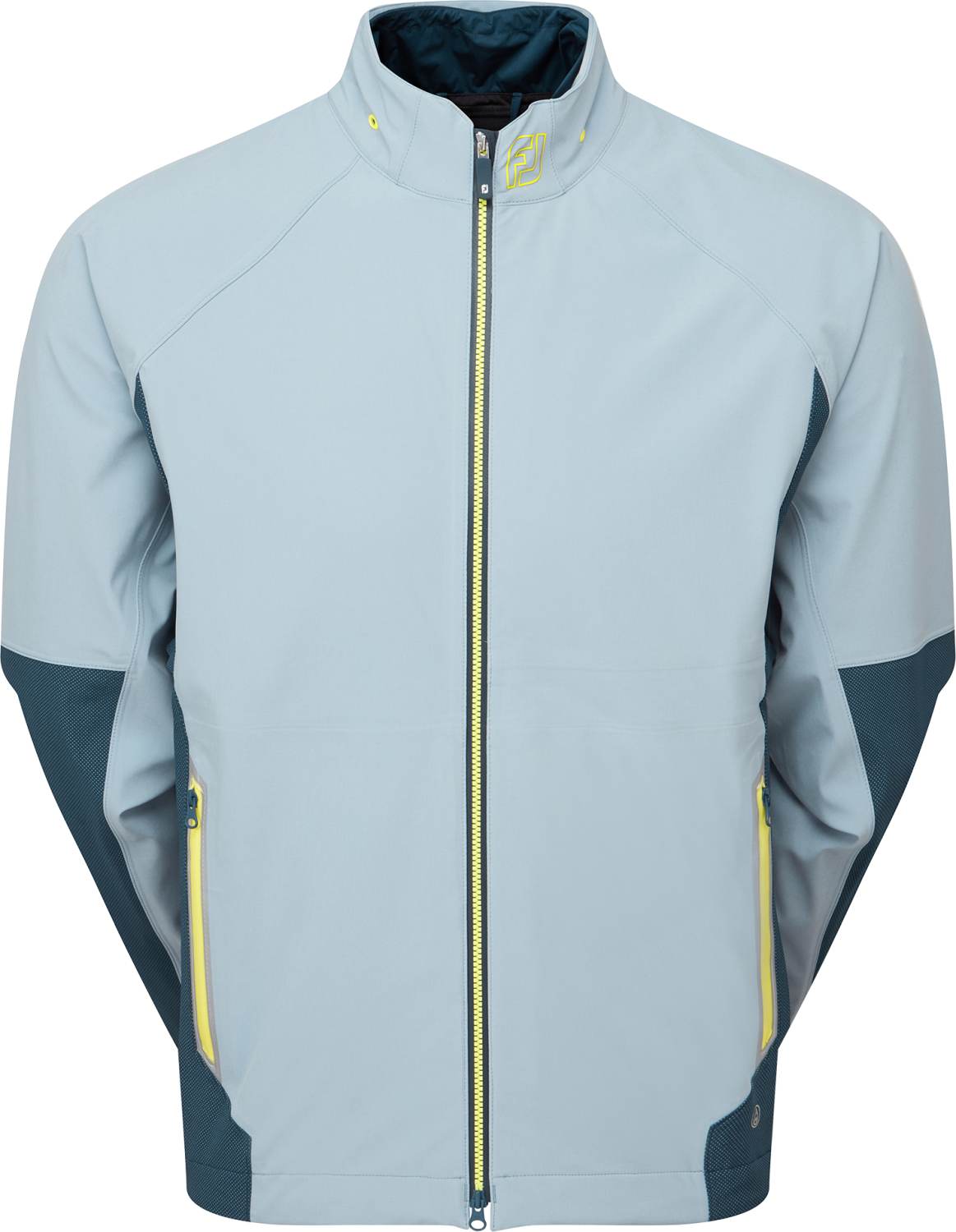 Slate/Navy Footjoy Hydrotour 2024 Herre Regnjakke Slate Navy Str - Footjoy Regntøj  - 0196665651395