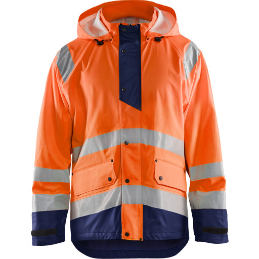 High Vis Regnjakke Level Hig - Regntøj  - 7330509667002