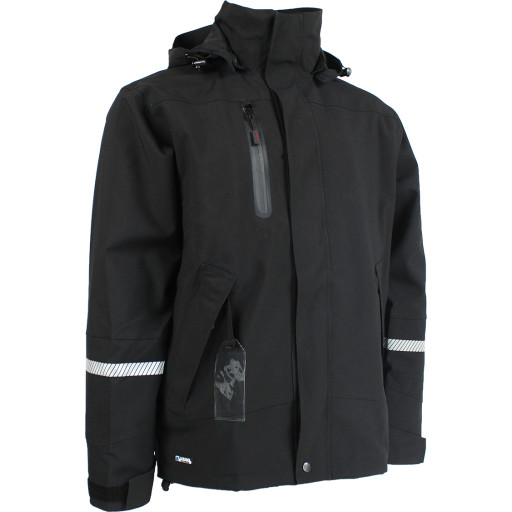 Sort Lyngsøe Regnjakke 4ws 4057 Str - Regntøj  - 5708217044309
