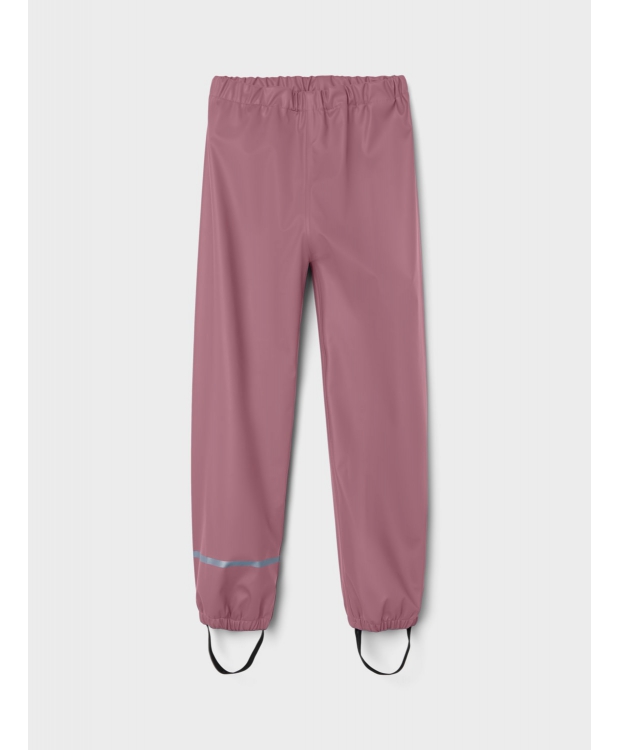 Name Regnbukser Widstful Mauve Unisex - Name It Regntøj