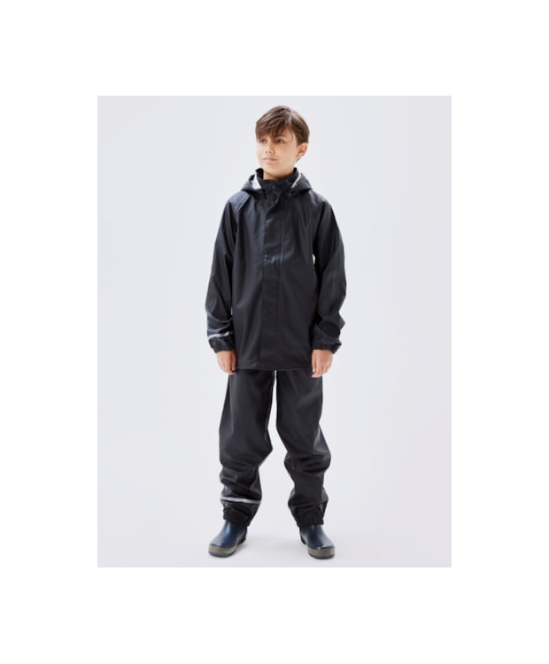 Sort Name Unisex Regntøj - Name It Regntøj  - 5715104112997