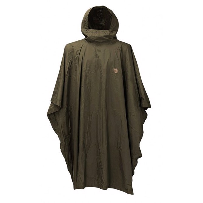 Grøn Fjallraven Poncho Regntøj Poncho - Fjällräven Regntøj  - 7323450082239