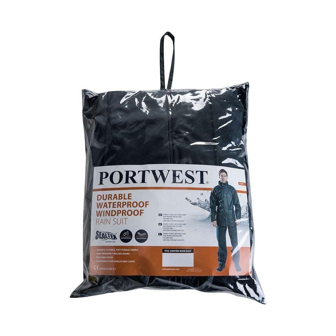 Portwest Sealtex Regnsæt Delt L450 - Portwest Regntøj  - 5036108319954
