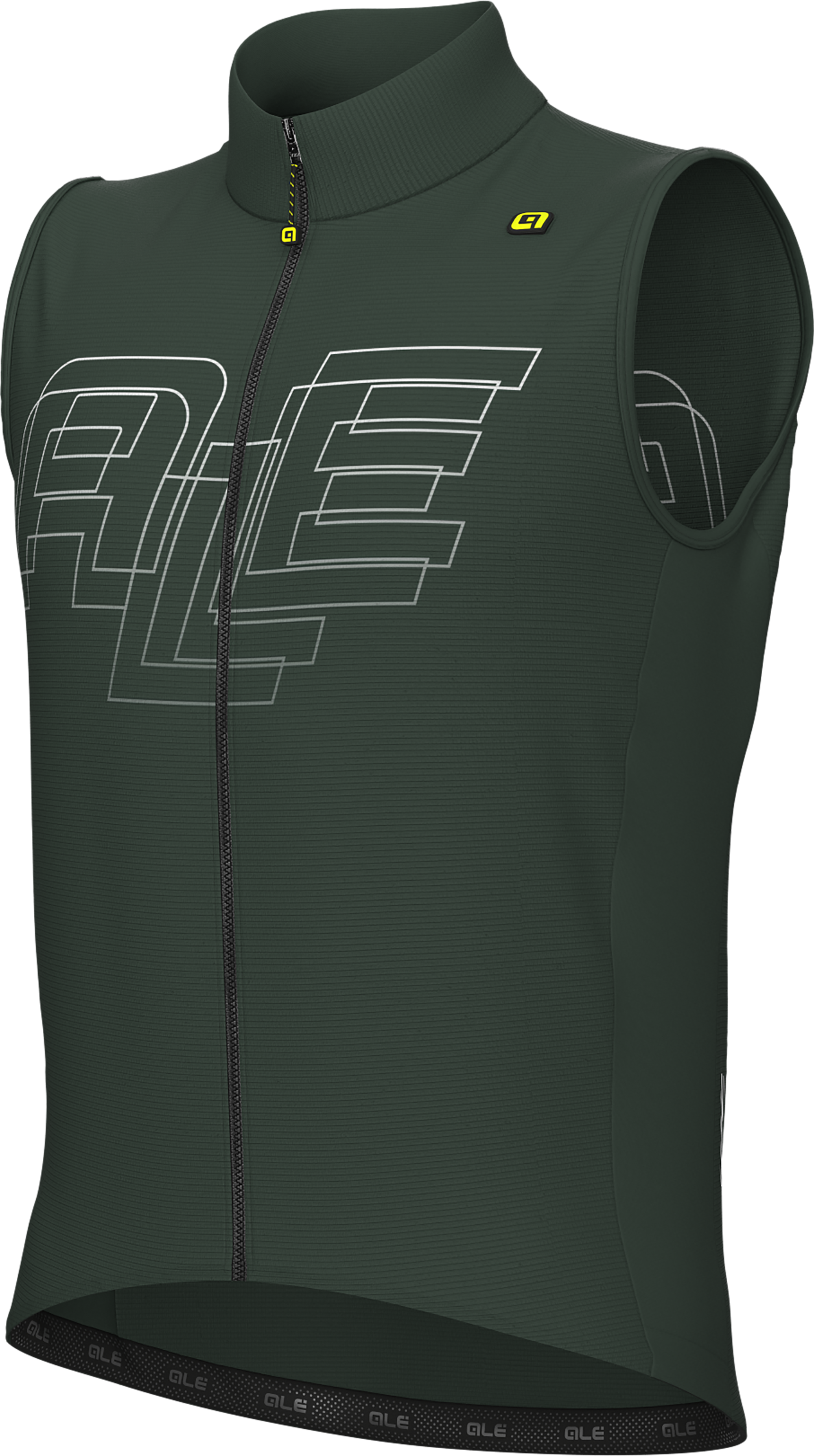 Grøn Al Vest Sauvage Bosco Green Wood - Alé Regntøj  - 8055528516122