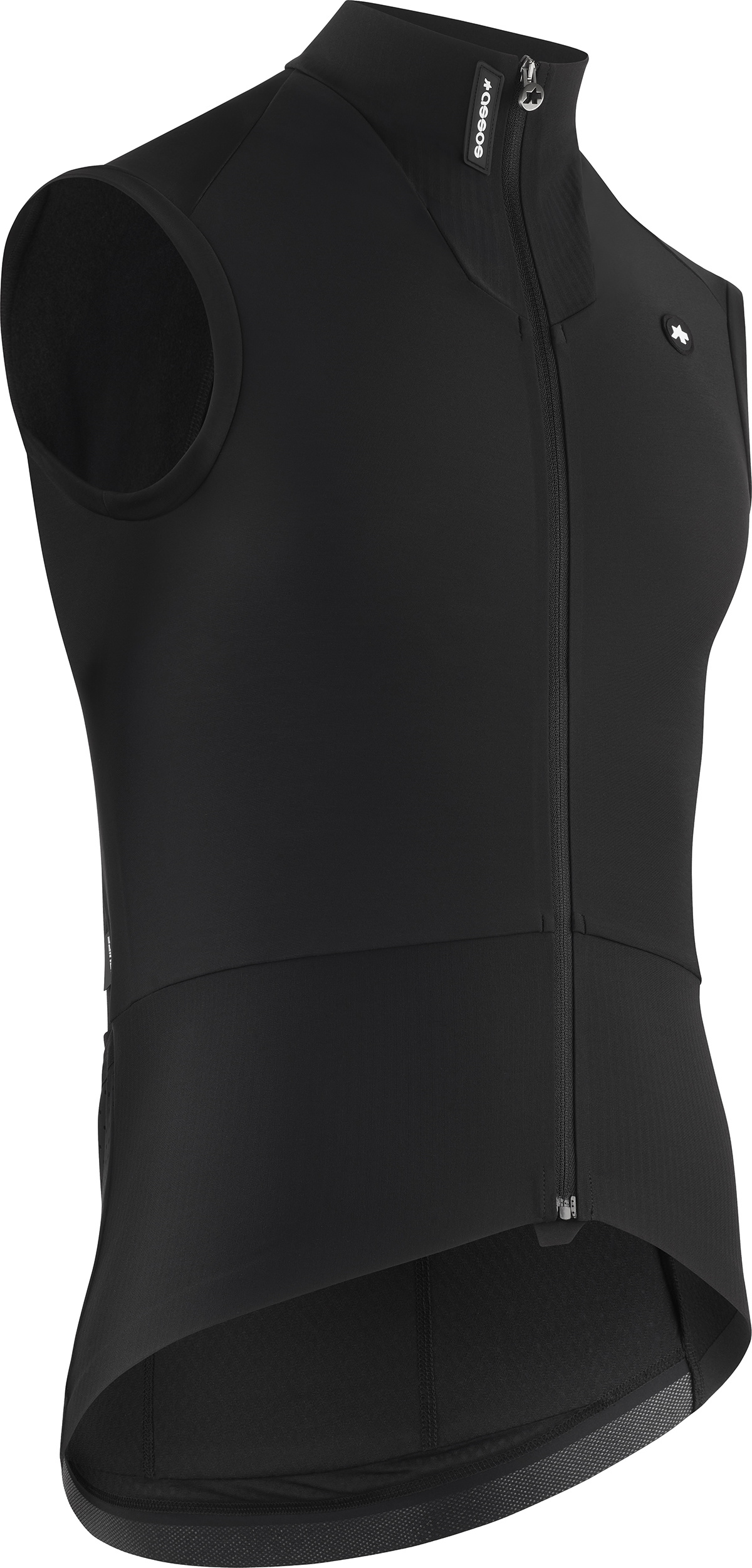 Sort Assos Equipe Spring Fall Vest S11 Black Series - Assos Regntøj  - 7627776015460