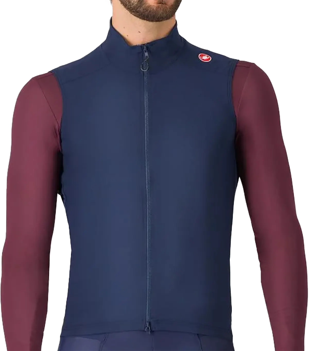 Castelli Espresso Vest Belgian Blue - Castelli Regntøj  - 8056006235283