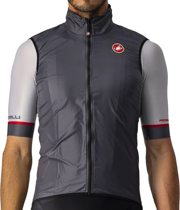 Castelli Aria Vest Grå - Castelli Regntøj  - 8050949072509