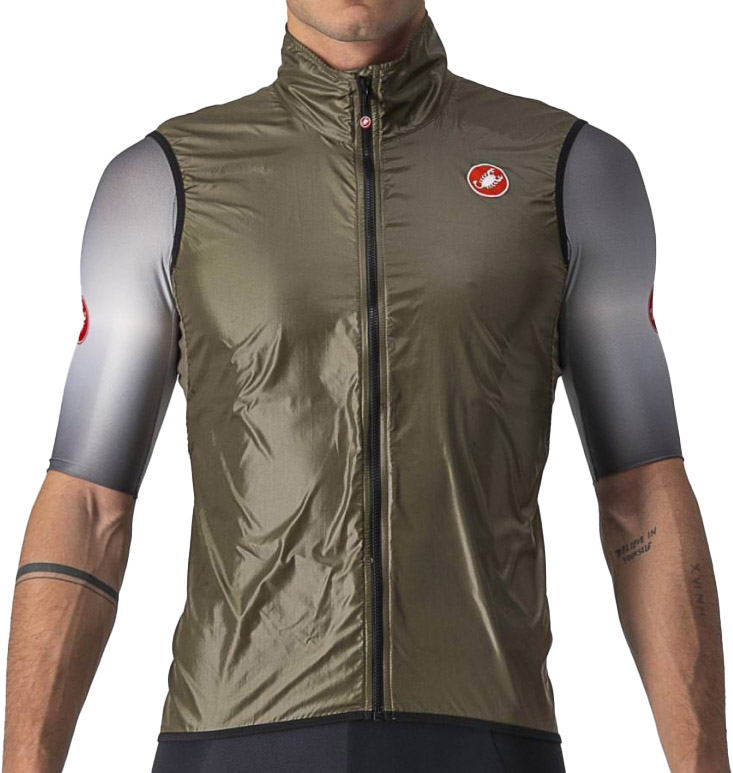 Grøn Castelli Aria Vest Brun - Castelli Regntøj  - 8050949603550